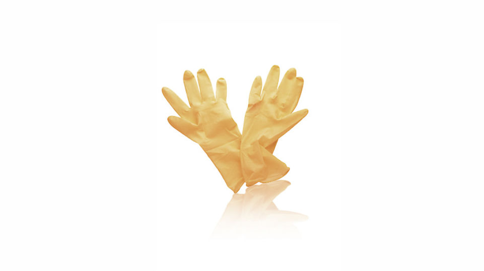 Butadien: Dank uns entstehen Handschuhe.