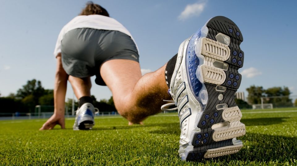Laufschuhe mit VESTAMID® von Evonik verhelfen Sportlern zu Höchstleistungen.