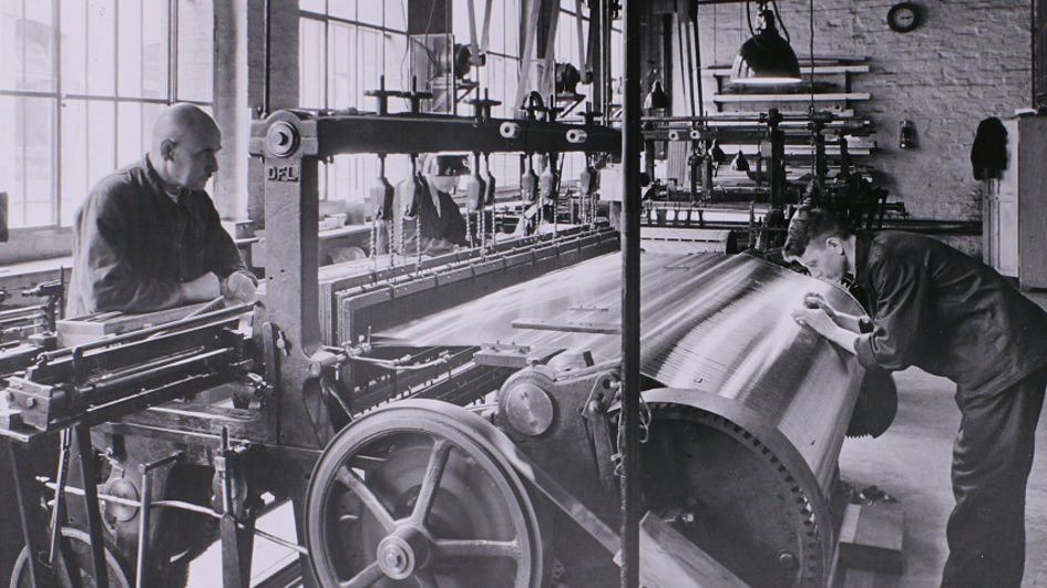Platinschmelze Siebert Net weaving 1936