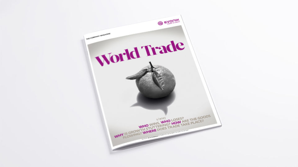 Read this story and more in the latest issue of our Evonik magazine on "World Trade".