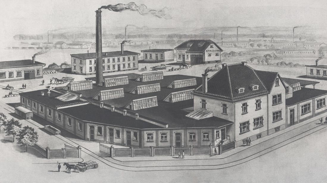 1909, Darmstadt becomes the headquarters of Röhm & Haas