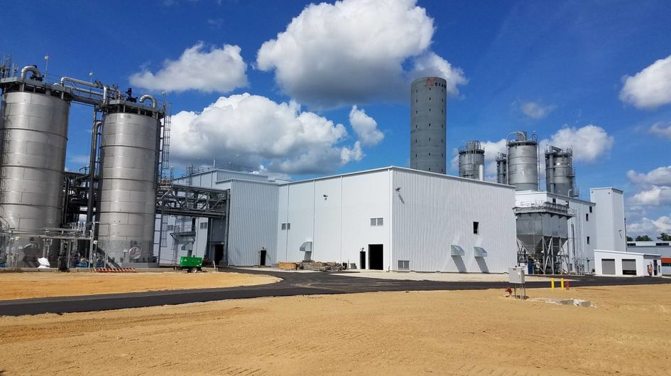 Evonik’s new silica plant in Charleston, USA opened in October 2018.