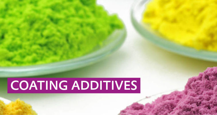 additives and resins for powder coatings